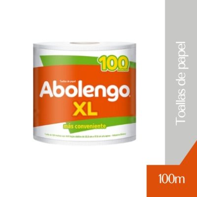 Toalla de Papel Abolengo XL D/H 100m c/u